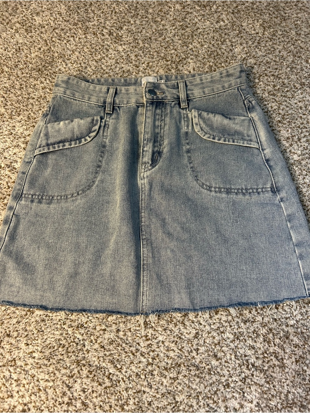 Polly Denim Mini Skirt